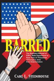Cover of: Barred | Carl L. Steinhouse