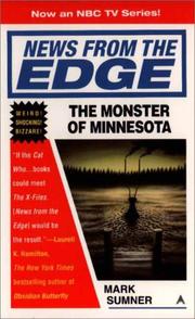 Cover of: News from the edge: the monster of Minnesota