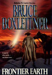 Cover of: Frontier Earth by Bruce Boxleitner