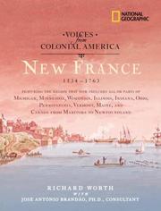 Cover of: Voices from Colonial America: New France 1534-1763 (NG Voices from ColonialAmerica)