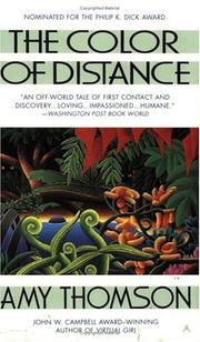 Cover of: The Color of Distance by Amy Thomson