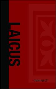 Cover of: Laicus | Lyman Abbott