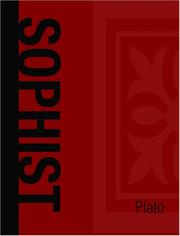 Cover of: Sophist (Large Print Edition) by Πλάτων