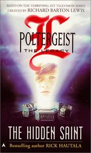 Cover of: Poltergeist: The Legacy : The Hidden Saint (Poltergeist: the Legacy)