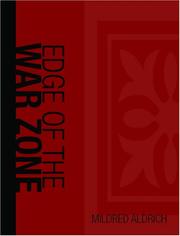 Cover of: On the Edge of the War Zone by Mildred Aldrich