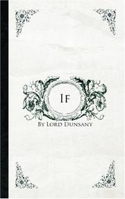 Cover of: If by Lord Dunsany