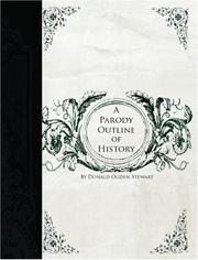 Cover of: A Parody Outline of History  (Large Print Edition) by Donald Ogden Stewart