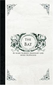 Cover of: The Bat by Mary Roberts Rinehart