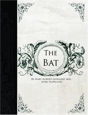 Cover of: The Bat (Large Print Edition) by Mary Roberts Rinehart