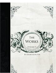 Cover of: The Works of Edgar Allen Poe, Volume 5 (Large Print Edition) by Edgar Allan Poe