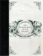 The Motor Boys on the Pacific by Clarence Young