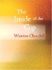 Cover of: Inside of the Cup (Large Print Edition) by Winston Churchill
