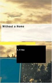 Cover of: Without a Home by E. P. Roe