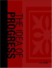 Cover of: The Idea of Progress (Large Print Edition) by John Bagnell Bury
