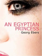 Cover of: The Egyptian Princess (Large Print Edition)