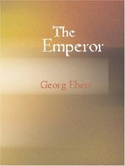 Cover of: The Emperor (Large Print Edition) by Georg Ebers