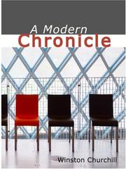 Cover of: A Modern Chronicle (Large Print Edition) by Winston Churchill