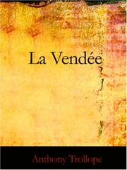 Cover of: La Vendée (Large Print Edition) by Anthony Trollope