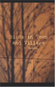 Cover of: Birds in Town and Village by W. H. Hudson