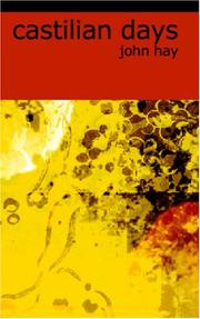 Cover of: Castilian Days by John Hay