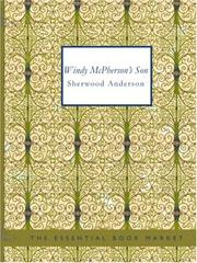 Cover of: Windy McPherson\'s Son (Large Print Edition) by Sherwood Anderson