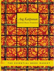 Cover of: Ang Katipunan (large Print Edition)