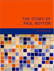 Cover of: The Story of Paul Boyton (Large Print Edition) by Paul Boyton, Paul Boyton