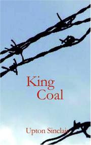 Cover of: King Coal by Upton Sinclair