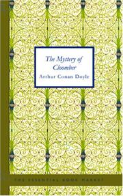 Cover of: The Mystery of Cloomber by Arthur Conan Doyle