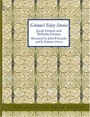 Cover of: Grimm's Fairy Stories by Brothers Grimm