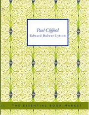 Cover of: Paul Clifford (Large Print Edition) by Edward Bulwer Lytton, Baron Lytton