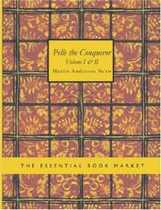 Cover of: Pelle the Conqueror Volume 1 & 2 (Large Print Edition)