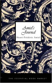 Cover of: Amiel's Journal by Henri Frédéric Amiel