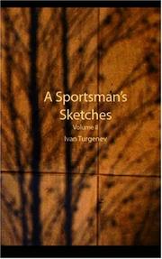 Cover of: A Sportsman\'s Sketches, Volume 2