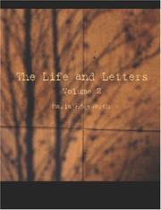 Cover of: The Life and Letters, Volume 2 (large Print Edition)