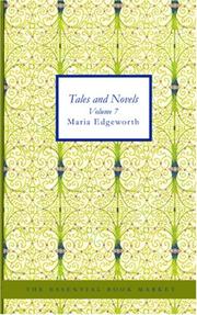 Cover of: Tales and Novels by Maria Edgeworth