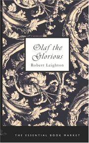 Cover of: Olaf the Glorious by Robert Leighton