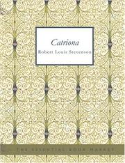Cover of: Catriona (Large Print Edition) by Robert Louis Stevenson, Robert Louis Stevenson