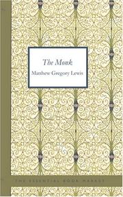 Cover of: The Monk: A Romance