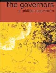 Cover of: The Governors (Large Print Edition) | E. Phillips Oppenheim
