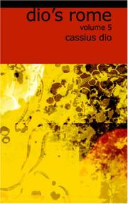 Cover of: Dio\'s Rome, Volume V
