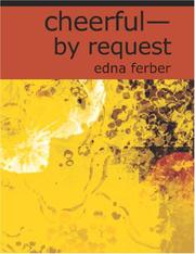 Cover of: CheerfulBy Request (Large Print Edition) by Edna Ferber