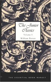 Cover of: TheJunior Classics, Volume 5 by William Patten, William Patten