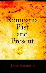 Cover of: Roumania Past and Present