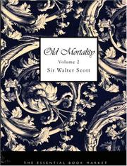 Cover of: Old Mortality, Volume 2 (Large Print Edition) by Sir Walter Scott