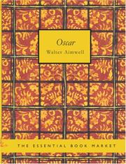 Cover of: Oscar (Large Print Edition) by William Simonds