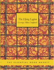 Cover of: The Flying Legion (Large Print Edition) by George Allan England