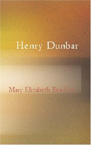 Cover of: Henry Dunbar | Mary Elizabeth Braddon