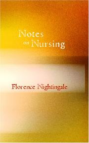 Cover of: Notes on Nursing | Florence Nightingale