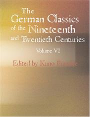 Cover of: The German Classics of the Nineteenth and Twentieth Centuries Volume 6 (Large Print Edition)